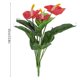 thumbnail image 4 of Anthurium de 12 cabezas Bearachild flores falsas alternativas decoración para oficina adorno de mano de planta emulacional de plástico, 4 of 6