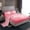 Pink, variant on Feelyou Stars Xmas Tree Queen Sheet Sets for Girl, Glitter Winter Snowflake Flat Sheet, Fashion Western Festival Queen Fitted Sheet, Microfiber Bedroom Decor, 4pcs