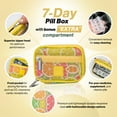 thumbnail image 4 of Made Easy Kit Pill Case - Weekly Medicine Organizer with Removable Seven-Day Vitamin & Supplement Box, 4 of 7