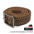 thumbnail image 2 of ASR Outdoor Universal Fit Tan Survival 550 Paracord Belt with Stainless Steel Buckle, 52 inch, 2 of 10