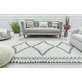 thumbnail image 5 of Mason Brooks Cressida CA45A Angelica Gray Moroccan Tribal Gray Area Rug, 2'6" x 8', 5 of 9