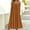 Orange, variant on Ygbgbb Women's Spaghetti Strap Pleated Maxi Dress, Flowy Sundress, Pleated Design Lightweight Dress for Beach & Vacation Black XXL