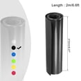 thumbnail image 2 of Unique Bargains Tube Plat 210 mm 2 m en PVC Noir Thermorétractable, Enveloppes pour Batterie, Grosse Batterie, 2 of 5