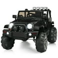 thumbnail image 2 of Patiojoy Bluetooth Kids Ride-on Car 12V Electric Truck w/ 2.4 GHZ Remote Black, 2 of 6