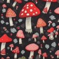 thumbnail image 6 of HAOXIT  Cartoon Forest Red Mushrooms Round Tablecloth ,Stain Resistant Washable Polyester Table Cloth with White, Non Slip Decorative Table Cover for Restaurant Dining Table Camping 46-50, 6 of 8