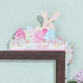 thumbnail image 6 of Hlzmart Easter Gift: Easter Rabbit Corner Door Plate Decoration Door And Window Decoration Easter Rabbit Wooden Ornaments C, 6 of 8