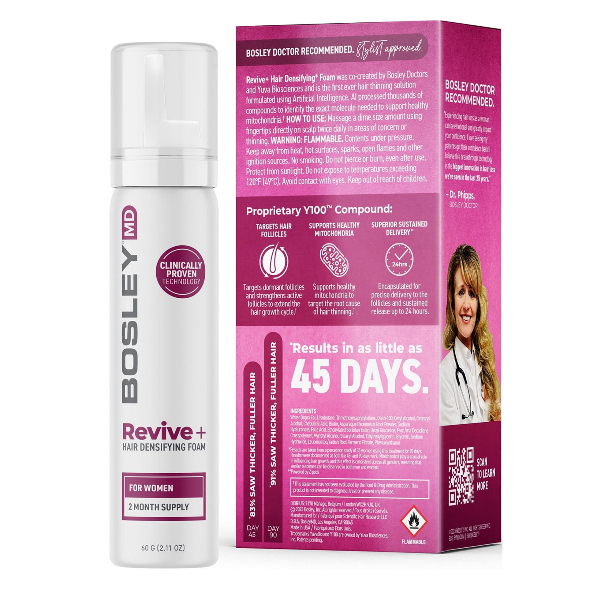 Revive+ Hair Densifying Foam For Women