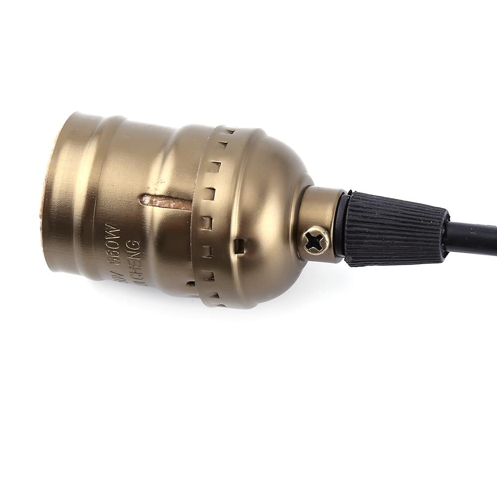 LYUMO Retro Vintage E27 Edison Pendant Bulb Stand Lamp Holder Socket