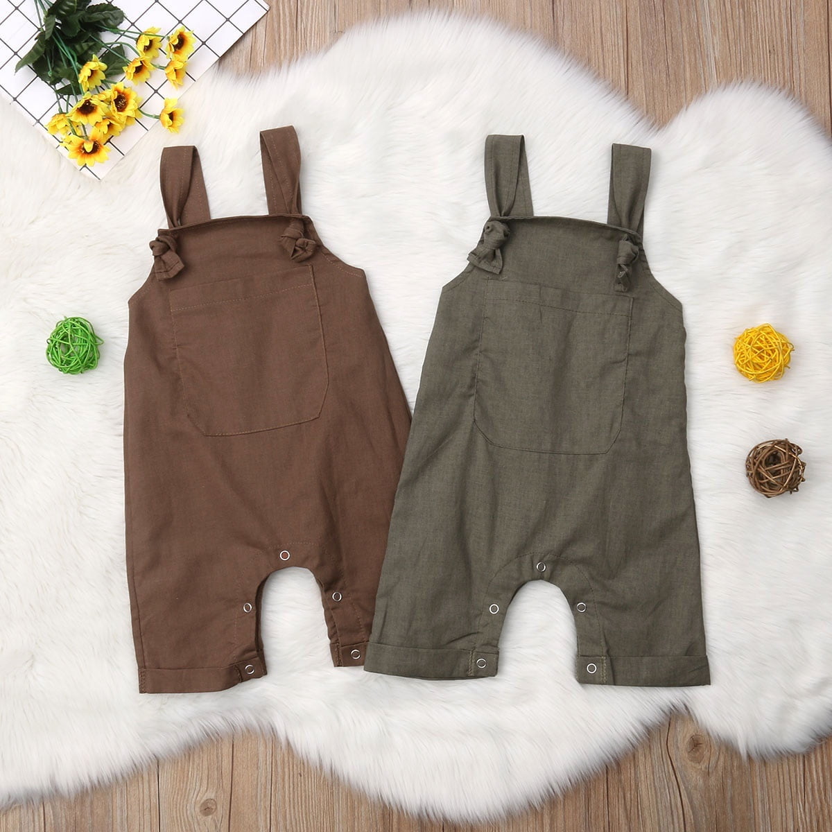 baby boy romper overalls