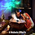 thumbnail image 5 of Aorsher LED Star Projector Night Lights with Remote Control, Astronaut Nebula Galaxy Space Projector for Room Decorction, White Guitar, 5 of 10