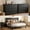5-Piece-Queen-Black-1, variant on Asofer 5 - Piece Bedroom Furniture Sets - Includes Queen Size Bed Frame with Headboard, 2 Nightstands with Charge Station, 7-Wide Drawer Dresser & Armoire Wardrobe, White