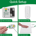 thumbnail image 5 of Smart Caregiver Wireless Chair Alarm System with Pager and Weight Sensor for Fall Prevention | 10" x 15" Pressure Sensor Alarm for Chair Alerts Caregiver | Cordless Chair Alarm with up to 300' Range, 5 of 8