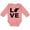 Mauve, variant on Inktastic Love West Virginia Boys or Girls Long Sleeve Baby Bodysuit