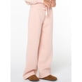 thumbnail image 3 of Celebrity Pink Women's Wide Leg Sweatpants with Wide Elastic Waist, Sizes XS-4X, 3 of 7