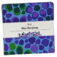 thumbnail image 5 of Soimoi 40 Pcs 10 x 10 inches Quilting Fabric Bundles Precut, DIY Cotton Fabric Squares, Printed Layer Cakes Patchwork Materials for Crafts Cloths Decor,Charm Squares for Quilts,Sewing - Blue Harmony, 5 of 8