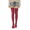 thumbnail image 1 of Female Stocking, Solid Color Jacquard Thigh High Sock Long Tube Socks, 1 of 4
