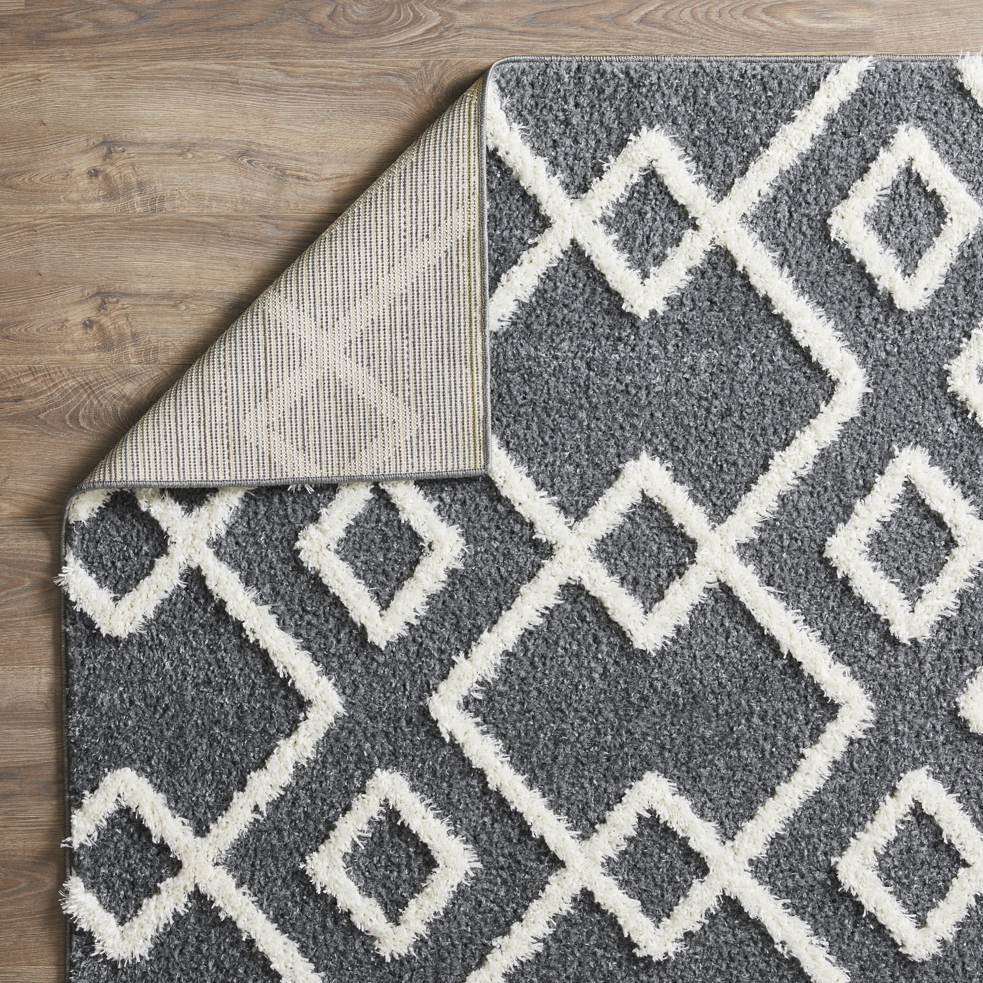 Loomaknoti Vemoa Adeta 9' x 12' Blue Geometric Indoor Area Rug