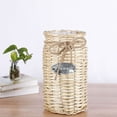 thumbnail image 1 of Wicker Woven Storage Basket Flower Plants Straw Pots Home Decor, 1 of 2