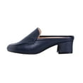 thumbnail image 3 of PEERAGE Jackie Women's Wide Width Leather Casual Dress Mules, 3 of 6
