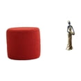 thumbnail image 1 of Escabel,Reposapiés pequeño,taburete otomano,sofá,taburete de té,Reposapiés Cubo Taburete Taburete para Dormitorio Baño,Figura de mujer africana,Estatua de dama tribal africana hecha a, 1 of 8