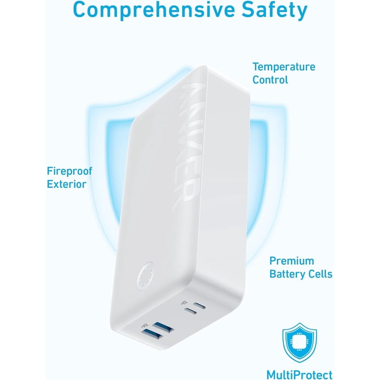 Anker 40,000mAh Power Bank, USB-C High-Speed Charging, Compatible