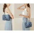 thumbnail image 5 of MKP Women Small Quilted Crossbody Shoulder Bag Casual Jean Denim Purse with Chain Strap, 5 of 10