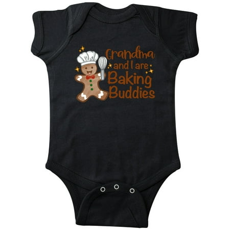 

Inktastic Grandma And I Are Baking Buddies Gift Baby Boy or Baby Girl Bodysuit