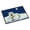 Polar Bears Moonlight Snuggle, variant on Polar Bears Moonlight Snuggle Indoor or Outdoor Mat- 24 x 36