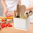 thumbnail image 5 of Hweilai Kitchen Utensils Organizer Sponge Holder Chopsticks Drain Tray, 5 of 5