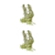 thumbnail image 1 of Matsuzay Colgante de pared de plantas artificiales de 2 piezas: decoración natural y realista para cualquier espacio ampliamente utilizado blanco 2piezas, 1 of 6