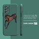 thumbnail image 3 of Funda para Samsung Galaxy A91 A73 A72 A71 A52 A51 A33 A31 A02S AO3S 4G 5G Color líquido funda de silicona caballos al galope, 3 of 5