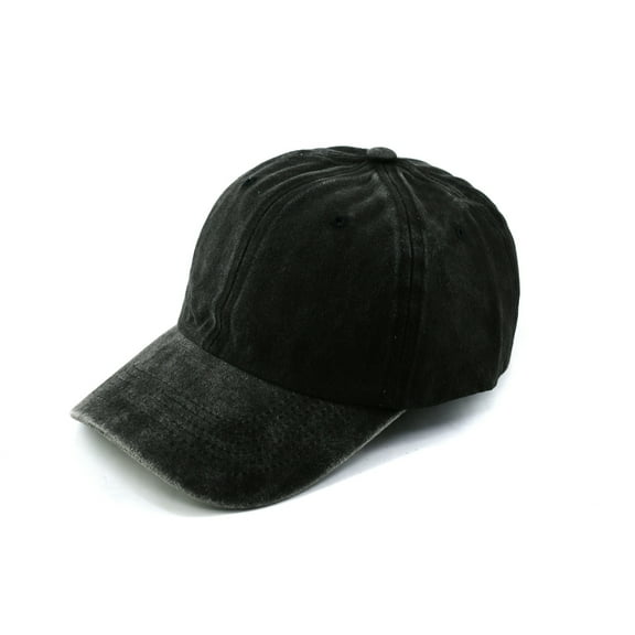Classic Baseball Cap: Washed Plain Vintage Baseball Cap for Men Women, Cotton Adjustable Mens Hats