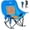 Heated Rocking-Blue, variant on Slsy Oversized Rocking Camping Chair, Fully Padded Patio Chair with Cooler Bag and Side Pocket, High Back Portable Lawn Recliner Rocker Chairs for Camp, Patio, Supports 400 lbs