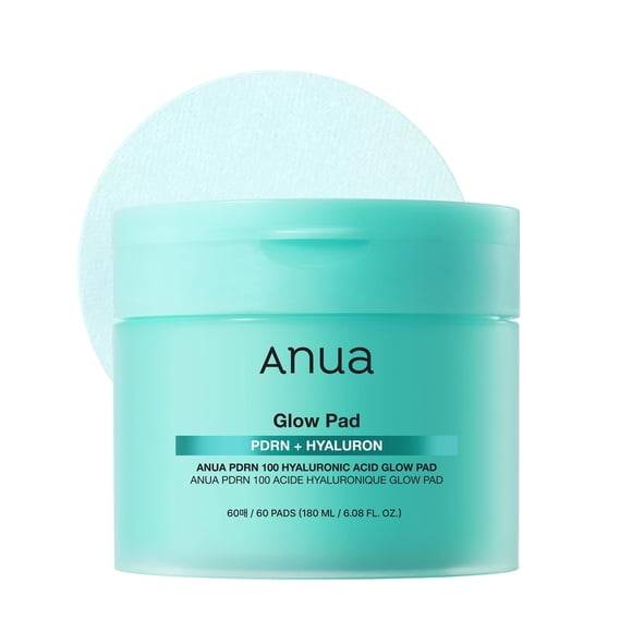 Almohadilla de tóner ANUA PDRN 100 de ácido hialurónico, 180 ml, 60 almohadillas