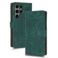 thumbnail image 3 of PANDACO Forest Green Wallet Case for Samsung Galaxy S24 Ultra, 3 of 5