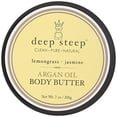 Deep Steep Argan Oil Body Butter, Lemongrass Jasmine, 7 Oz
