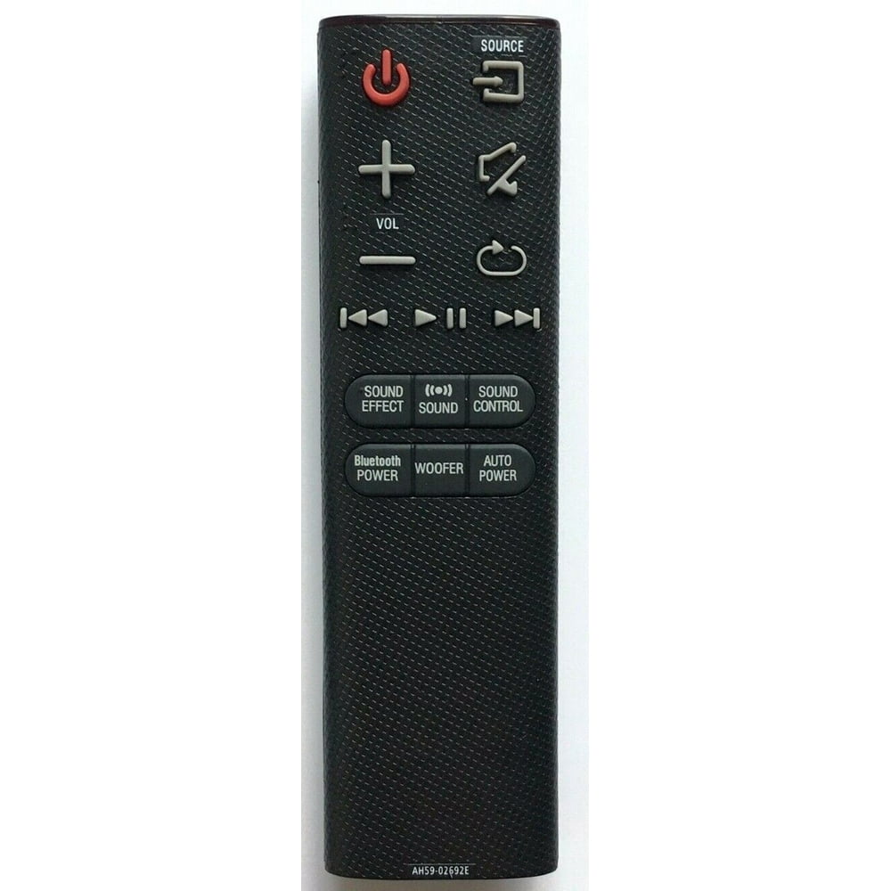 Samsung AH5902692E Replacement Remote Control for Soundbar System HW