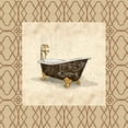 thumbnail image 2 of Grey, Jace 20x20 Black Ornate Wood Framed with Double Matting Museum Art Print Titled - Brown Bath Border, 2 of 4