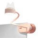thumbnail image 4 of Lámpara de mesa para gatos, lámpara de mesa de aprendizaje para el cuidado de los ojos recargable USB rosa JAMW  Sencillez, 4 of 5