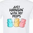 thumbnail image 4 of Inktastic Easter Just Hangin' with My Peeps T-Shirt, 4 of 5