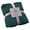 D, variant on Pedty 100X70Cm Sleeping Blanket Throw Blanket Suitable for Sofa, Sofa, Bed (Dark Green), Polyester Blanket, Blanket, 1 X Blanket