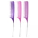 thumbnail image 1 of Peine para resaltar,Peine para resaltar el cabello,peine para seccionar,corte de peinado,3 uds. Peine para trenzar,peine para teñir punta,peluquería,Teñido,burla de dientes finos,resaltado, 1 of 8