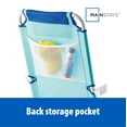 thumbnail image 2 of Mainstays Reclining 4-Position Oversize 2-Pack Beach Chair with Storage Pocket, Teal, 2 of 10