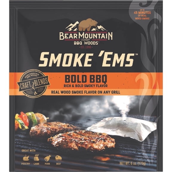 H-E-B Smoker Chips Bold BBQ Flavor - 6 oz - Pack of 3