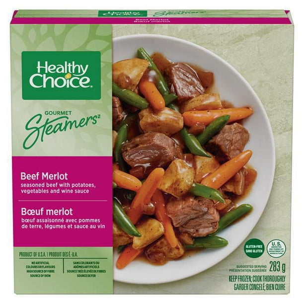 Healthy Choice Gourmet Steamers Healthy Choice® Beef Merlot Frozen