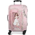 thumbnail image 2 of Travel Luggage Cover Suitcase Protector Fits 18-32 Inch Luggage Wheel Covers Patterned Travel Related Items Flower Luggage Protector Elastic Luggage Anti-scratch Suitcase Cover S, 2 of 6
