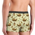 thumbnail image 6 of Salouo Snail With Mushrooms Print Men's Boxer Briefs,Breathable Underwear Elastic Waistband Briefs for Men -X-Large, 6 of 8