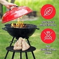 thumbnail image 3 of 40X pour Foyer, BBQ, Gril, Feux de Camp, Poêle à Bois - Charbon - Résistant aux Intempéries-, 3 of 6
