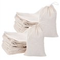 thumbnail image 3 of 600 Pack Cotton Muslin Bags Sachet Bag Multipurpose Drawstring Bags (4 x 6 Inches), 3 of 5