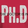 thumbnail image 3 of CafePress - Phd The Doctor Is In T Shirt - Men's Classic Graphic Cotton T-Shirt, 3 of 4